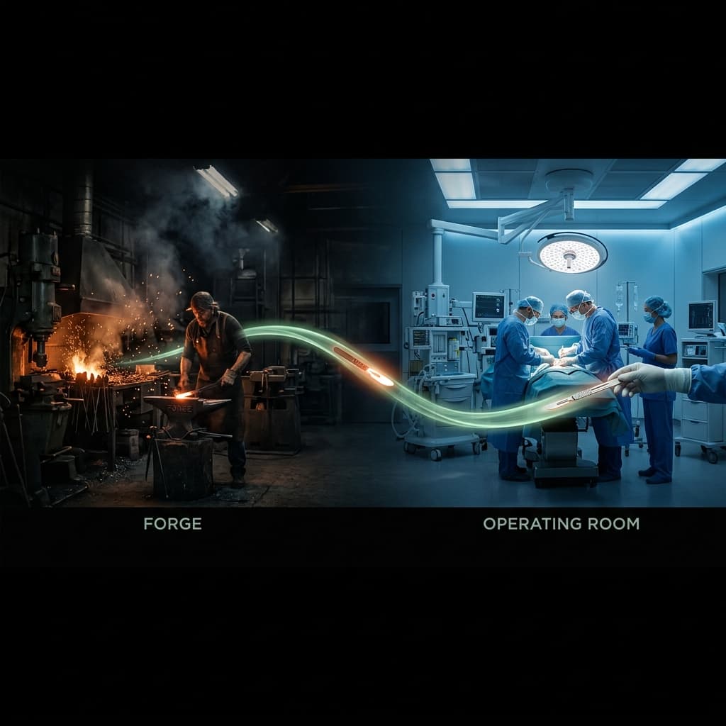 The Journey of a Scalpel: From Raw Steel in Sialkot to the Global Operating Room