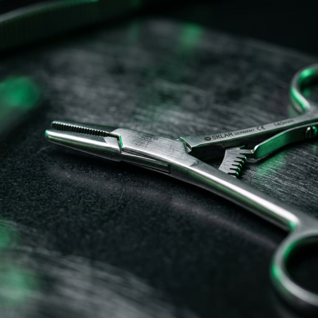 Kelly Forceps vs Crile Forceps: Serration Patterns, Sizes & Hemostatic Uses
